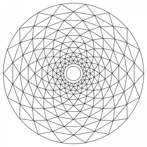 Mandala Geometrico Nr. 005