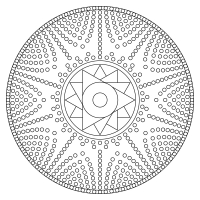 Mandala della Concentrazione Nr. 004