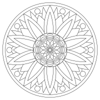 Mandala del Fiore di Loto