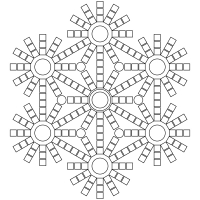 Mandala Geometrico Nr. 006