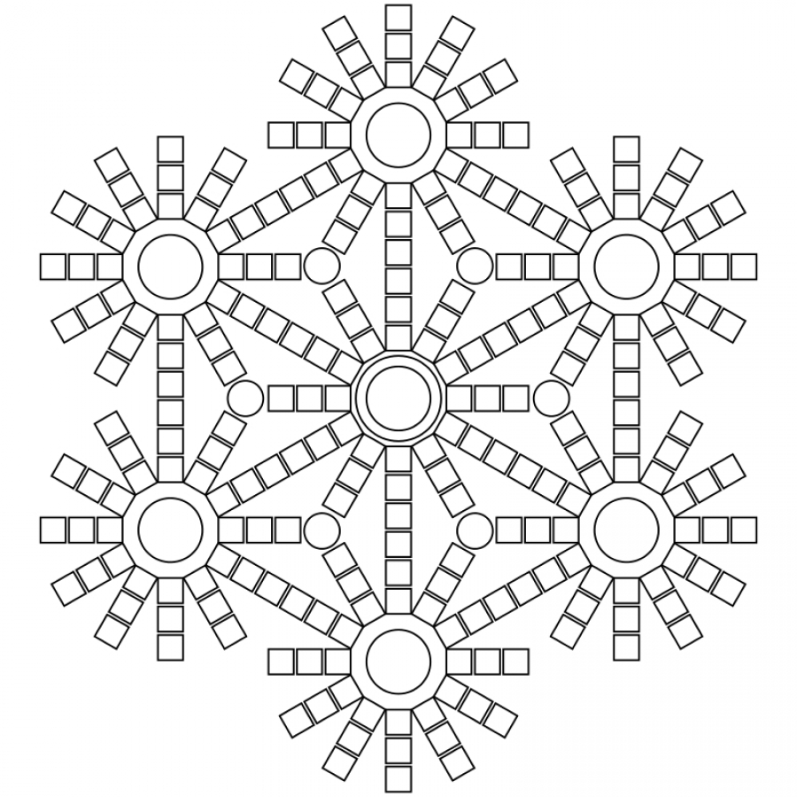 Mandala Geometrico Nr. 006