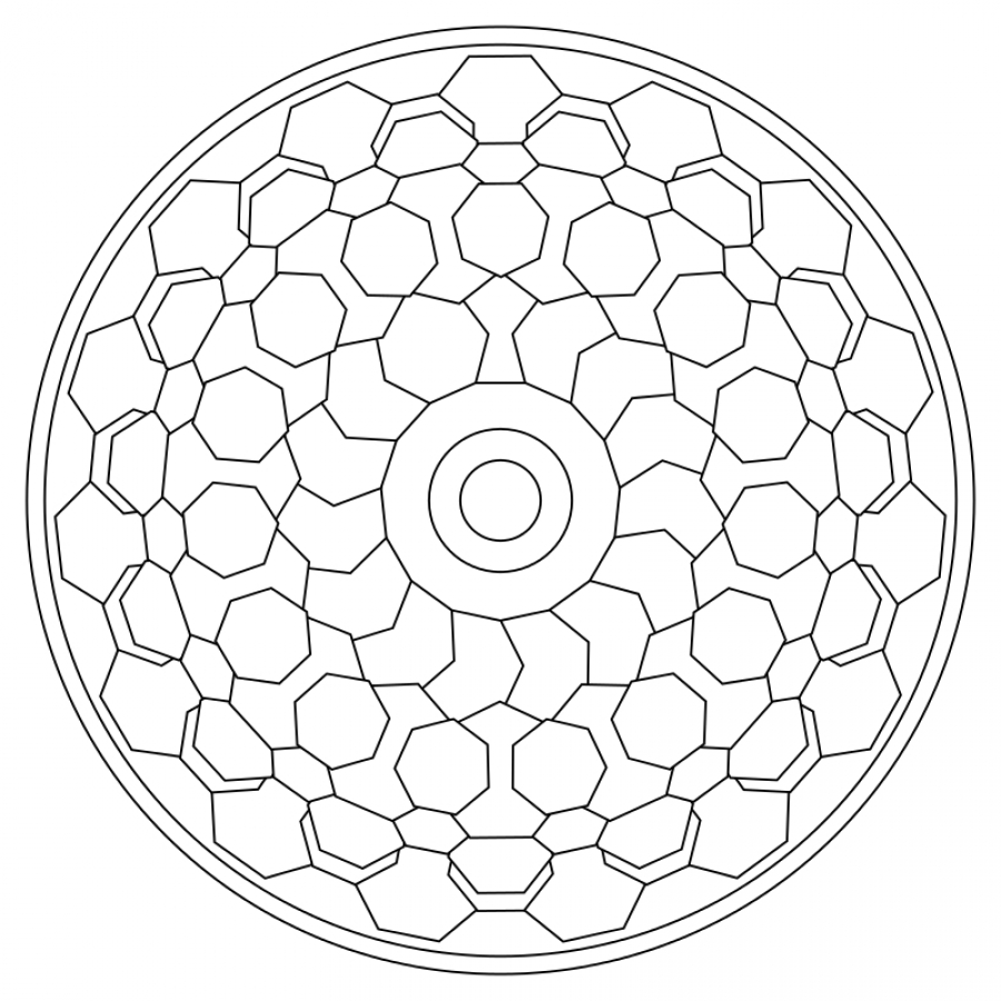 Mandala Geometrico Nr. 009